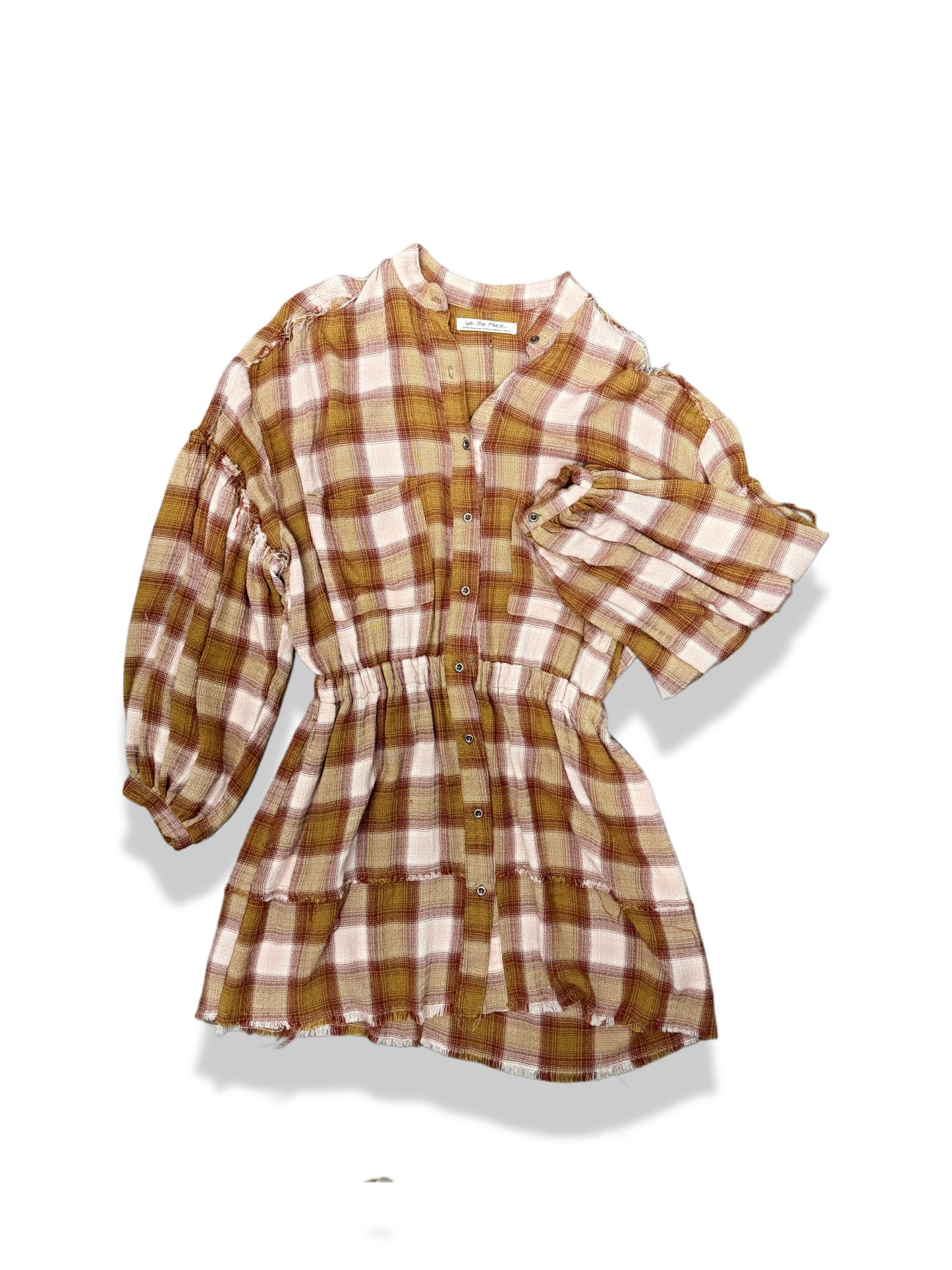 We The Free Plaid Dress- Size XS