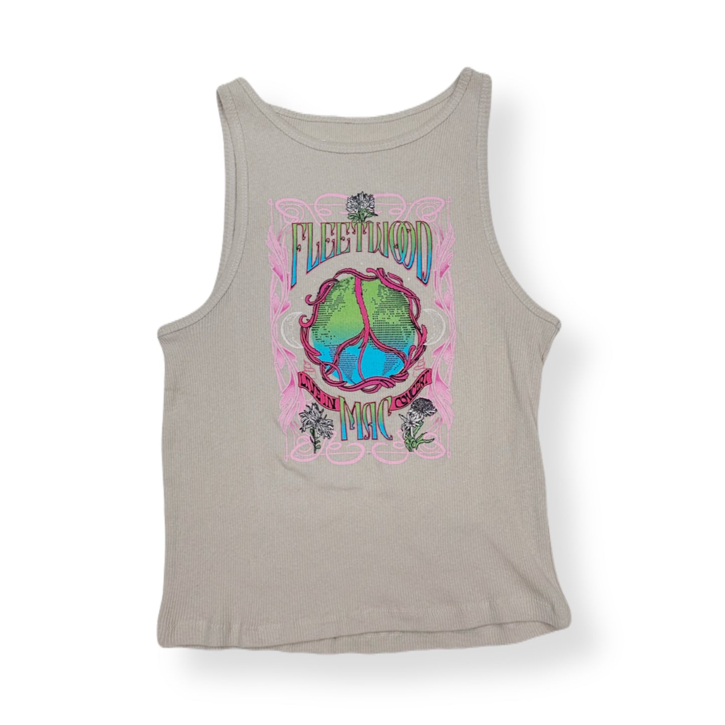 Fleetwood Mac Ribbed Tank Top - Size M