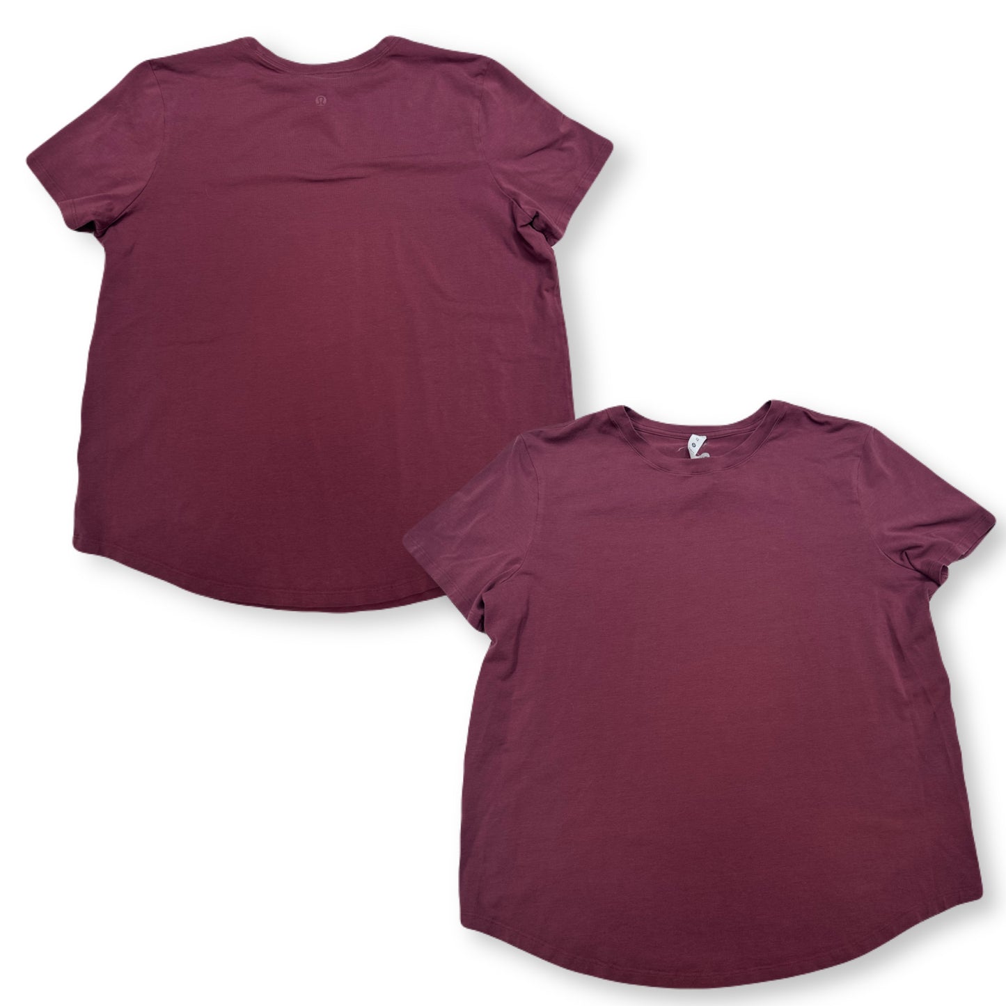 Lululemon Burgundy Tee - Size 12