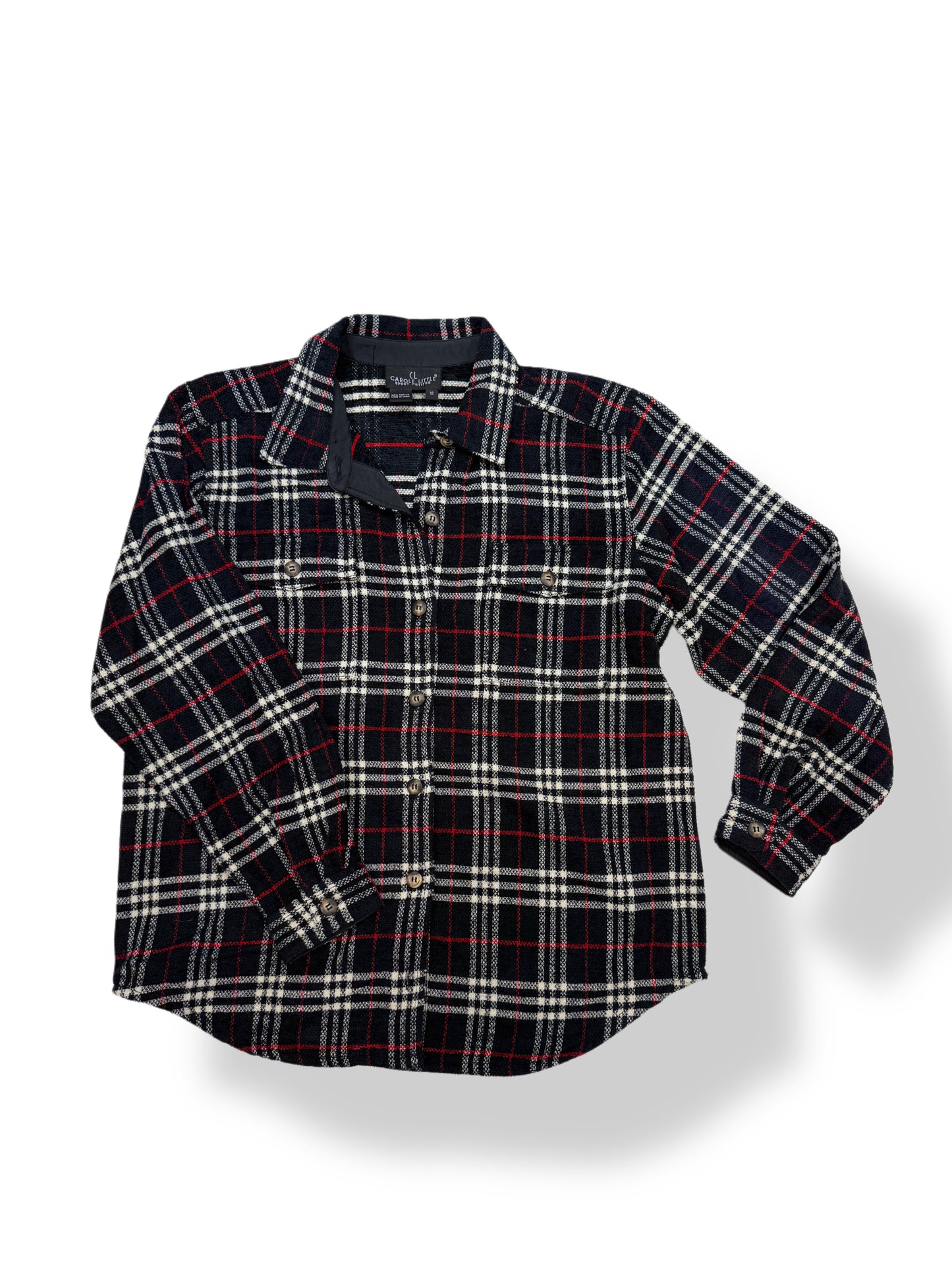 Vintage Carole Little Thick Flannel- Size 12