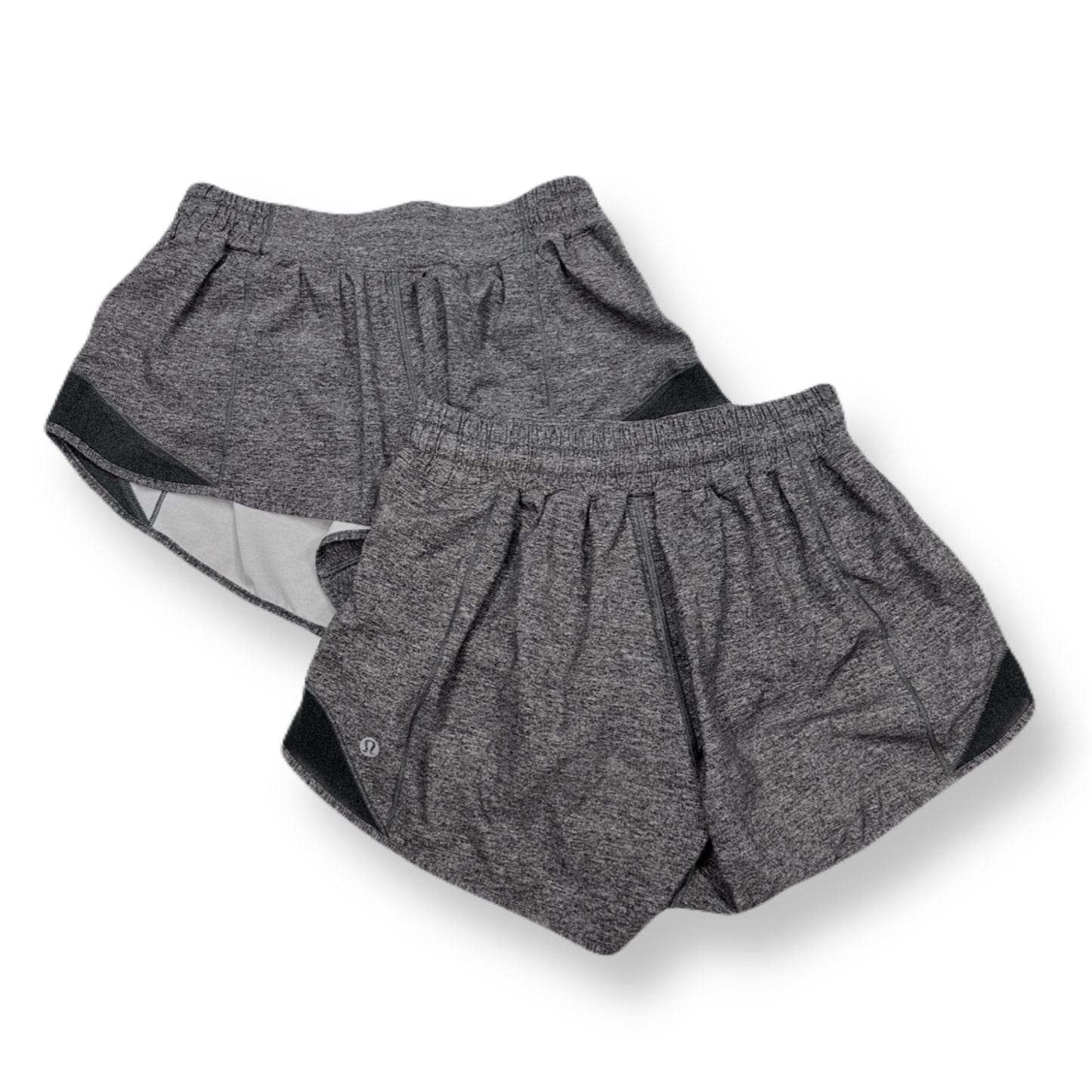 Lululemon Grey Shorts with Mesh Sides