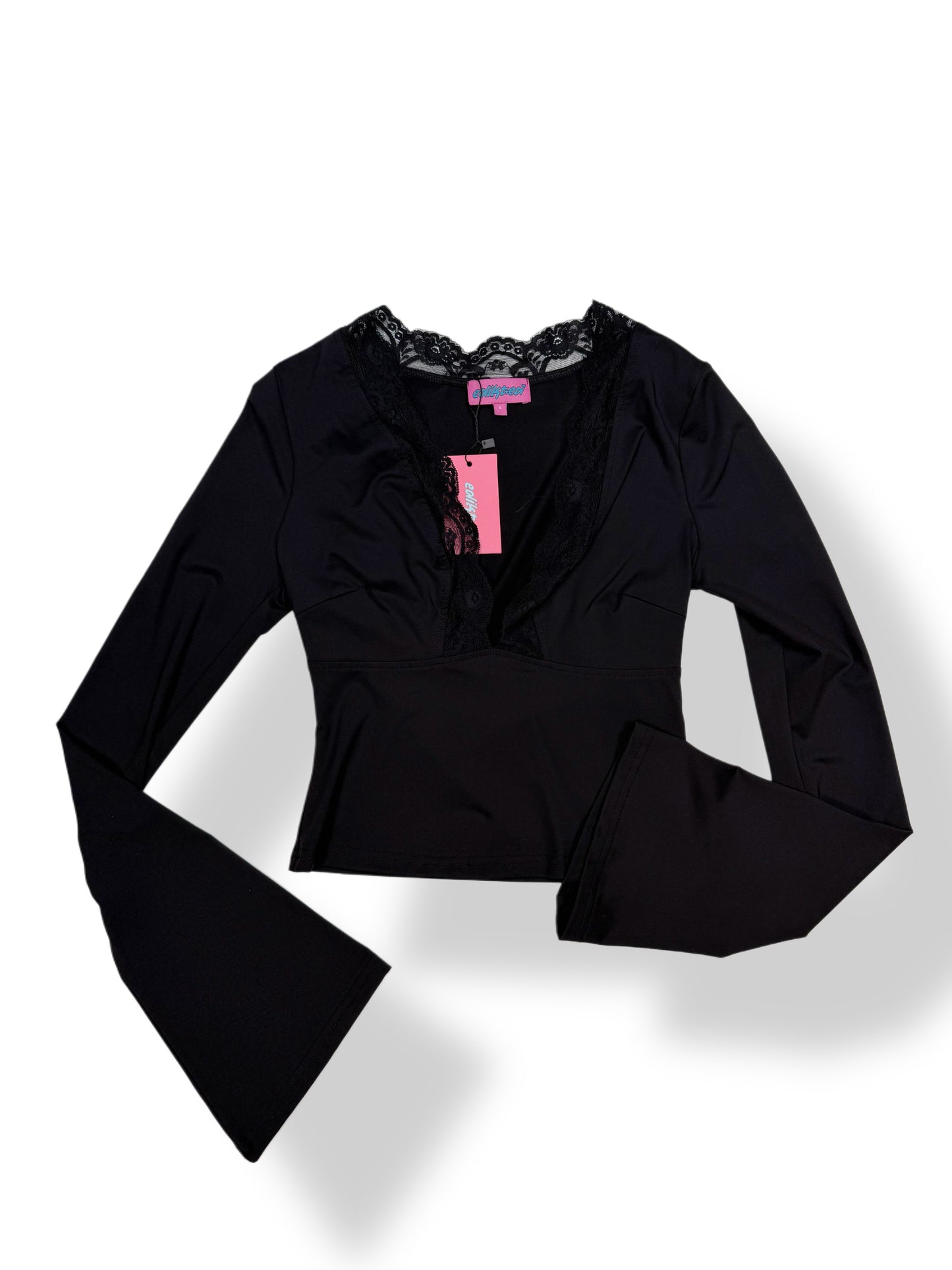 NWT Edikted Lace Long Sleeve- Size S