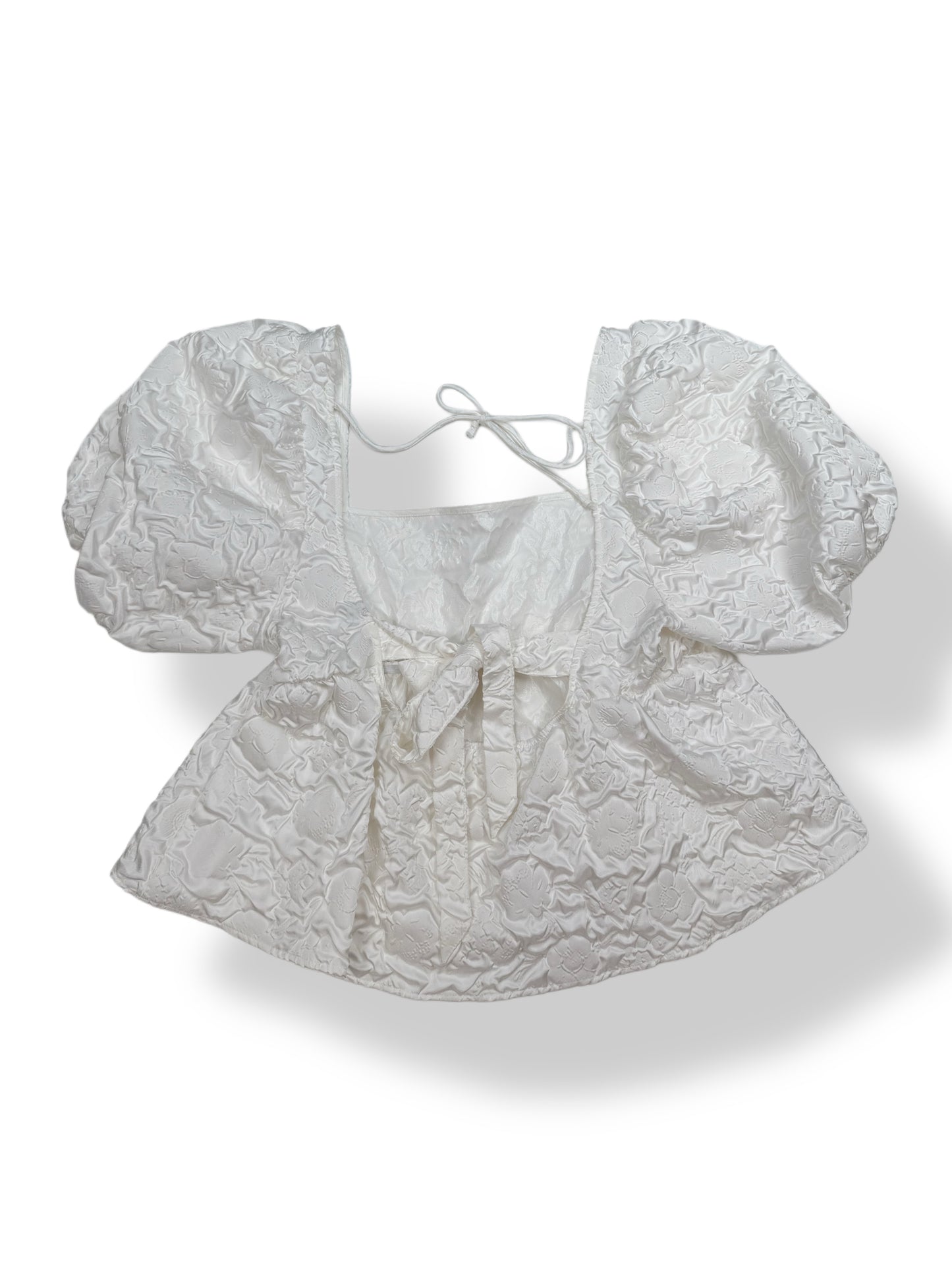 Divided Short Sleeve Top- Size L