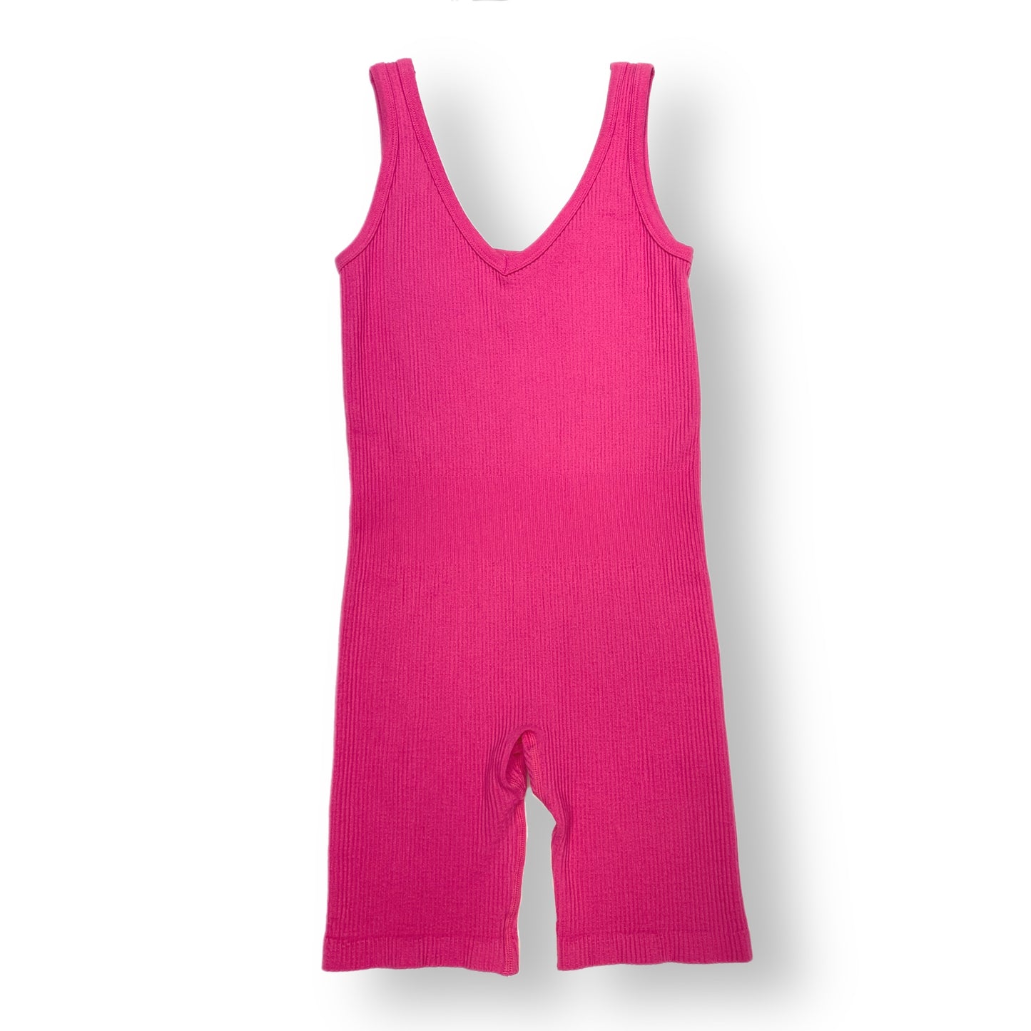Mono B Seamless Hot Pink Romper - Size L