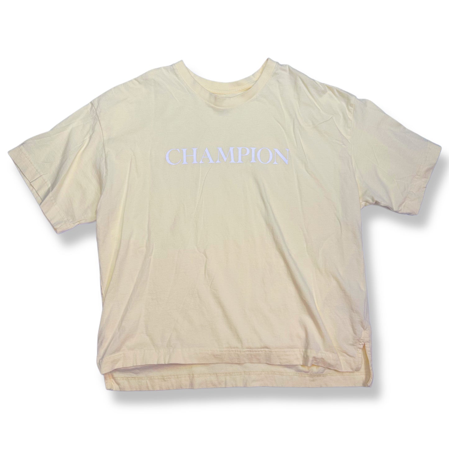 Champion Buttermilk Tee - Size L