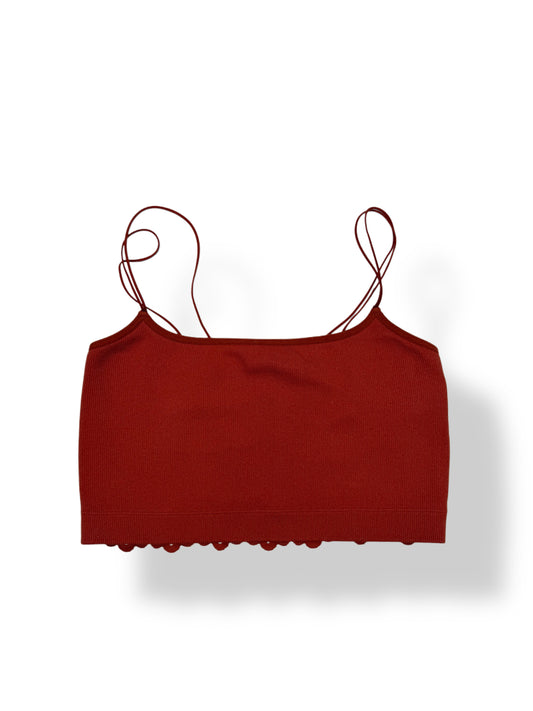 Gilly Hicks Lace Back Tank- Size Large