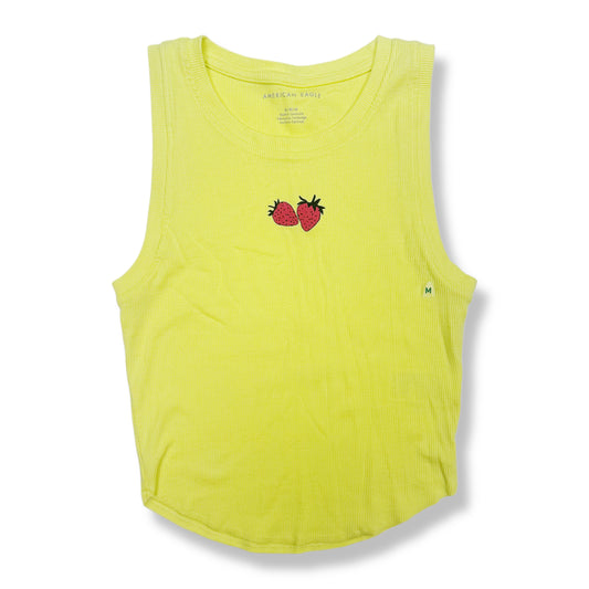 American Eagle Strawberry Baby Tank - Size M