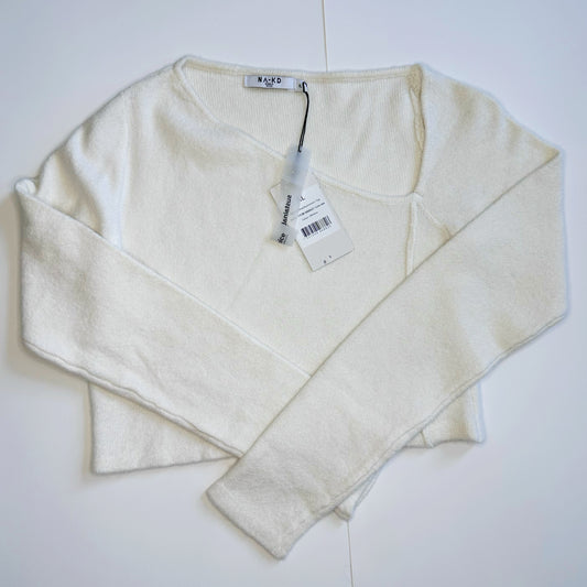 Sofia Coelho x Naked Cropped Sweater (NWT) - Size XL