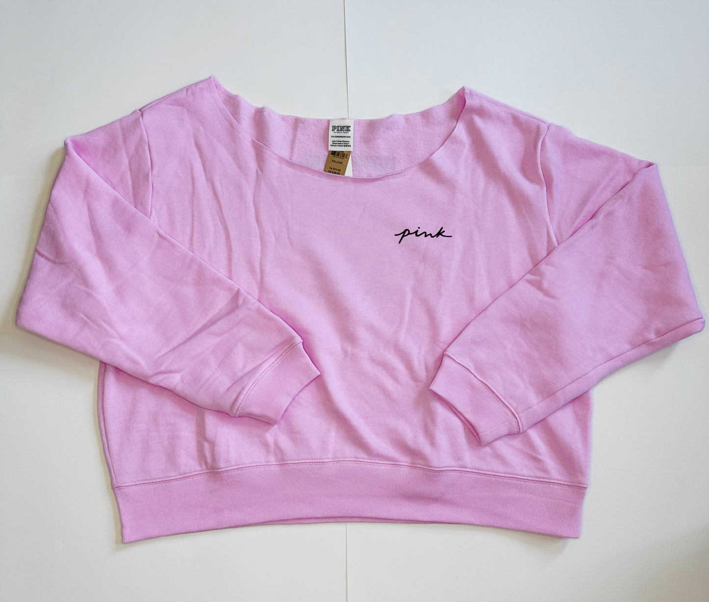 Pink Victoria Secret Crewneck (NWT) - Size XXL