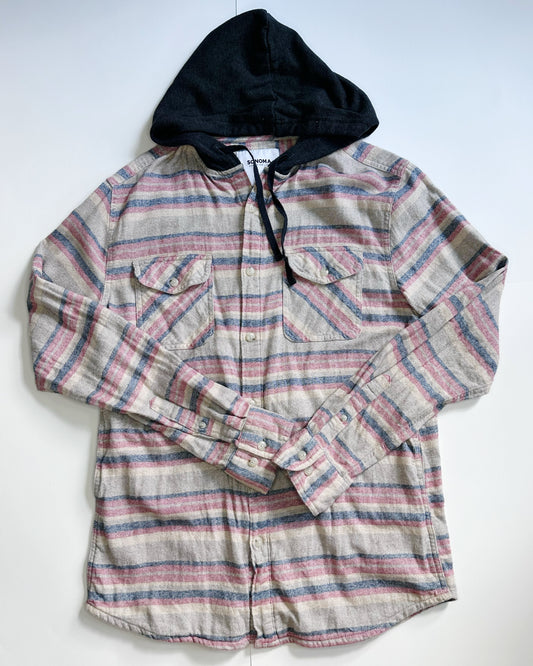 Men's Sonoma Hooded Flannel - Size S