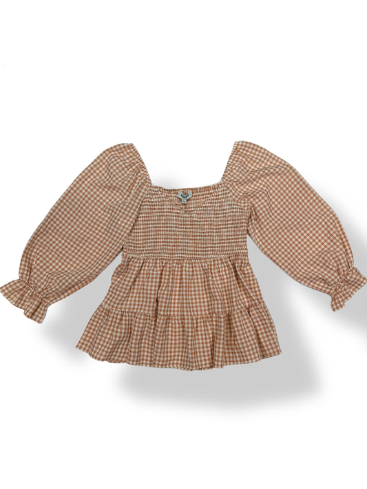 Rockin G Gingham Long Sleeve- Size L￼