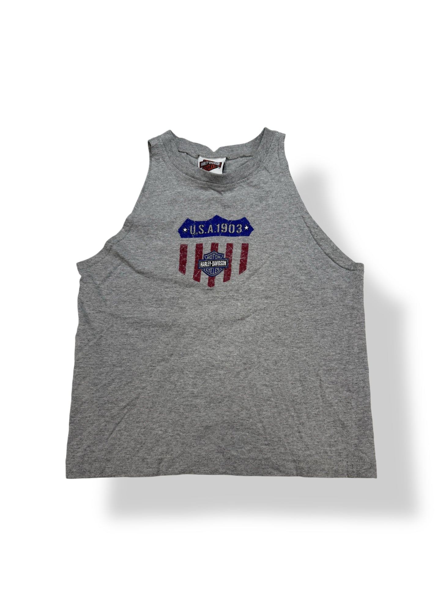 Vintage Harley Davidson Tank- Size S