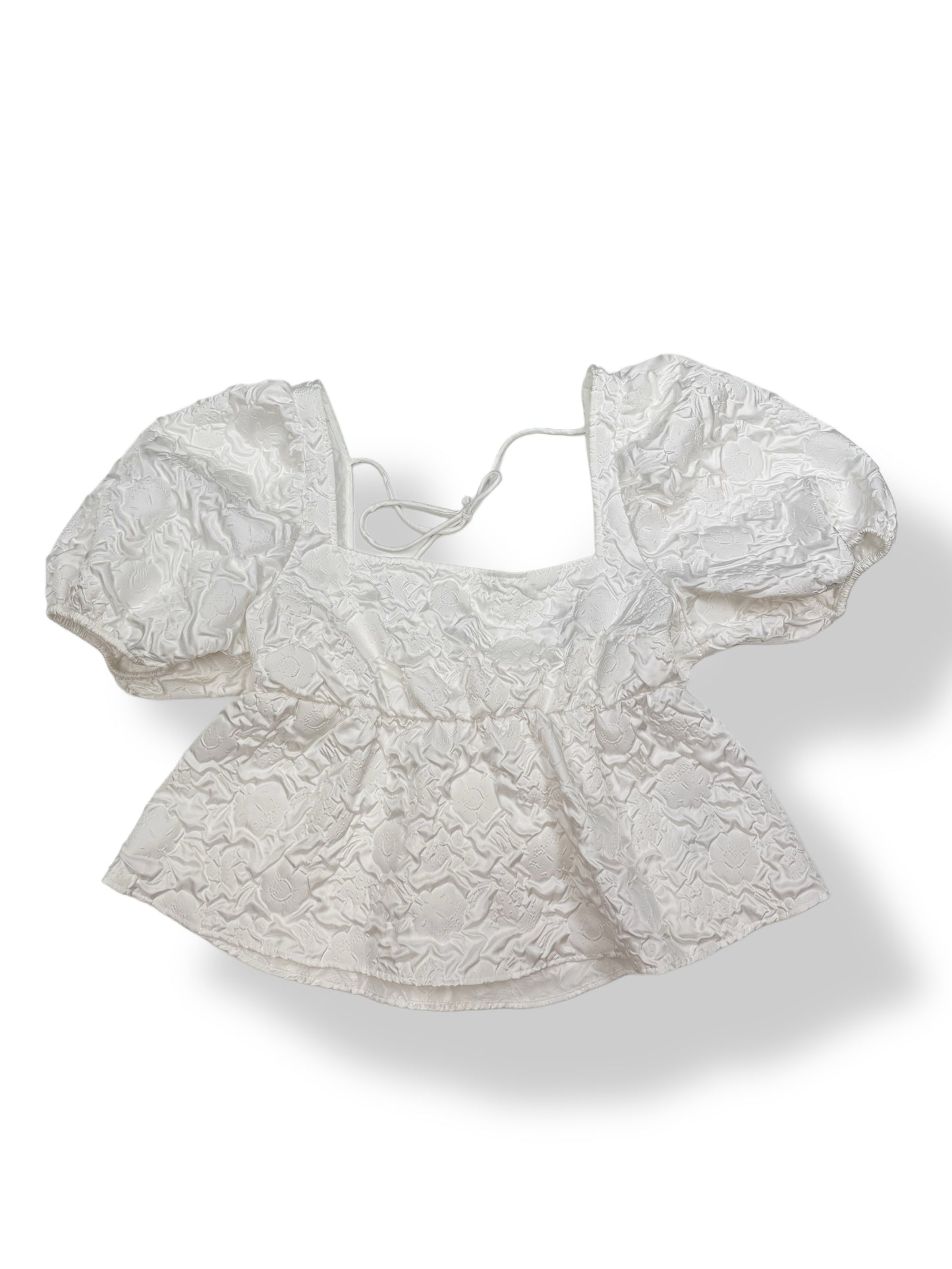 Divided Short Sleeve Top- Size L