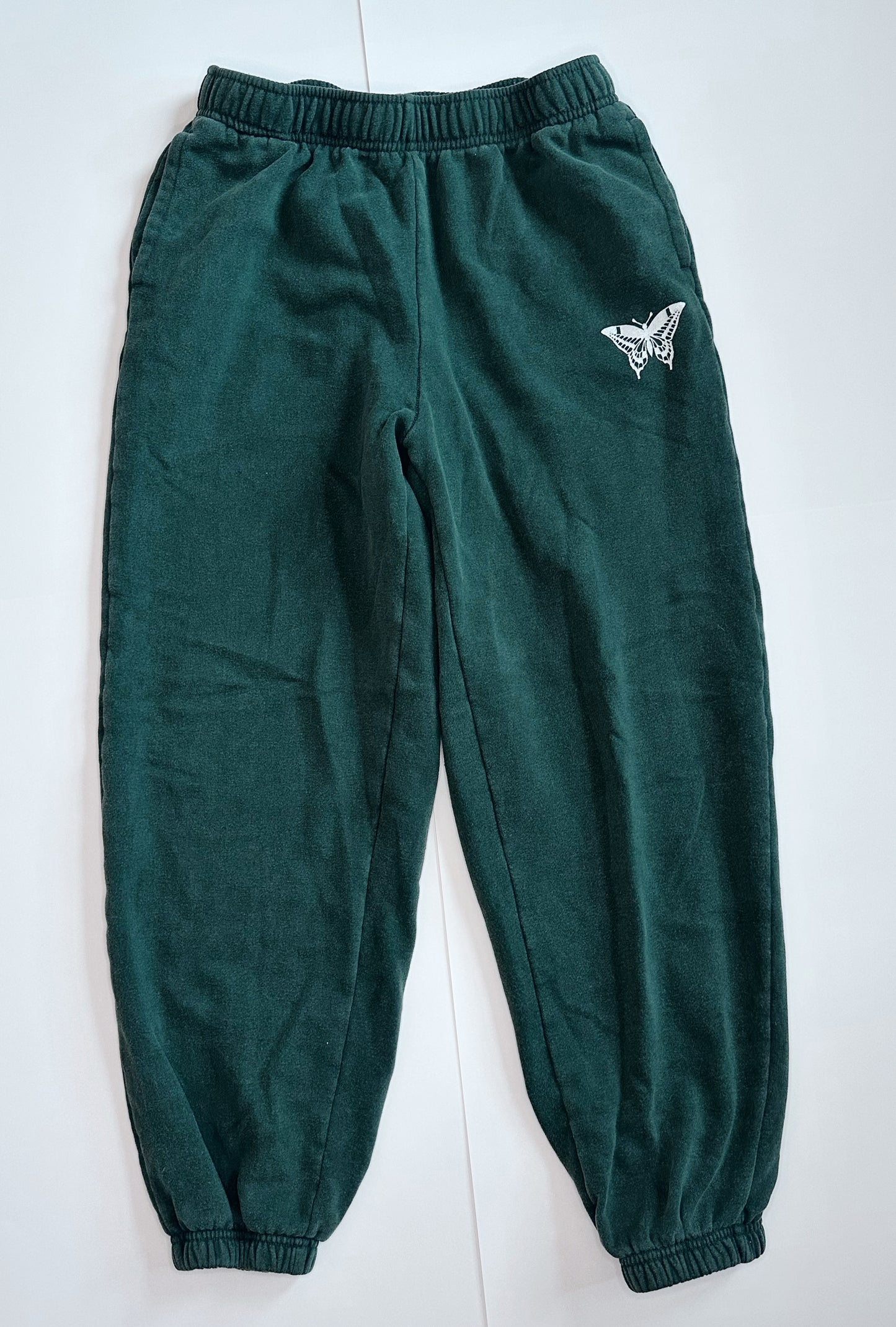 Pacsun Green Fleece Joggers - Size S