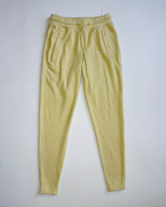 Alphalete Yellow Joggers - Size XS