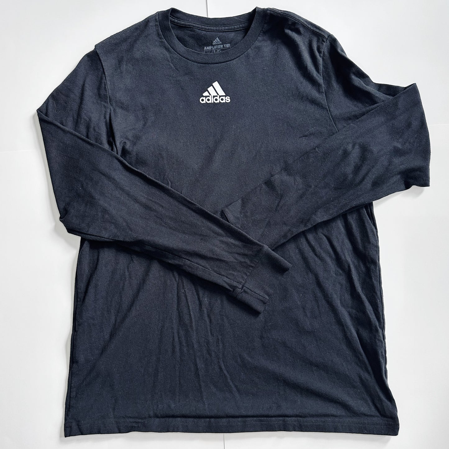 Men's Black Adidas Long Sleeve - Size L