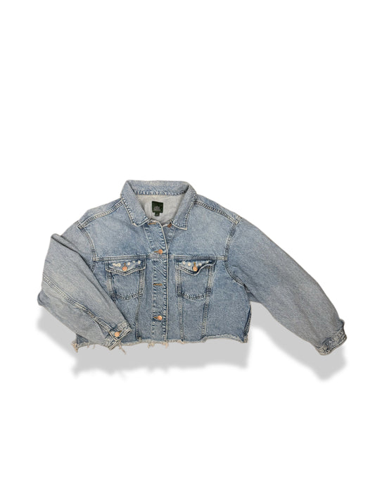Cropped Wild Fable Jean Jacket- Size L