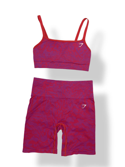 Pink & Orange Gymshark Set- Size XS