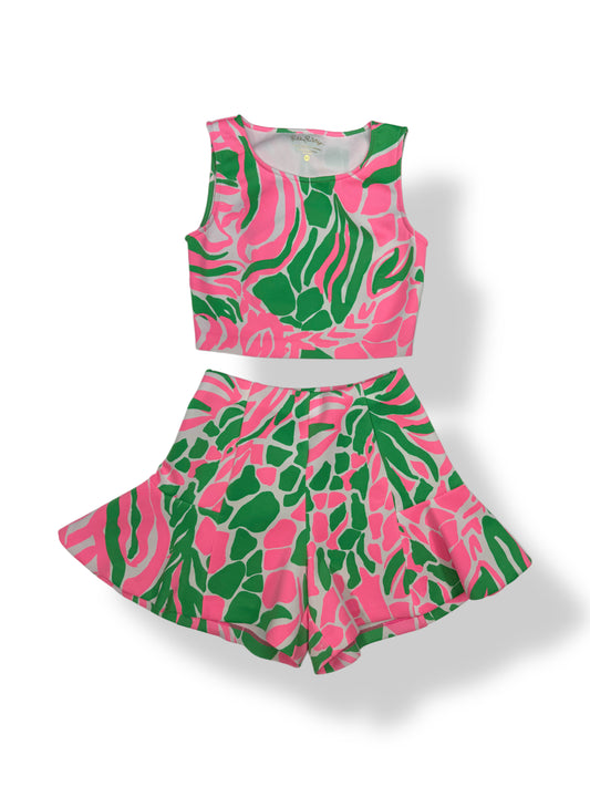 Lilly Pulitzer Shorts and Tank Set- Size XS