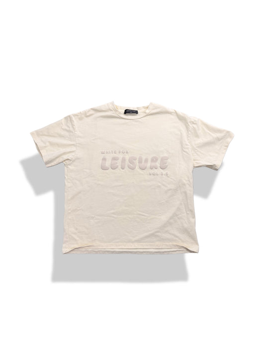 White Fox Boxy tee- Size S/M
